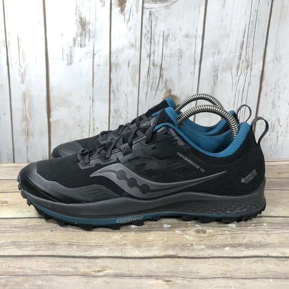 Saucony Peregrine 10 Gore-Tex Shoes Womens Size 10.5 Athletic Running Jogging - Picture 3 of 11